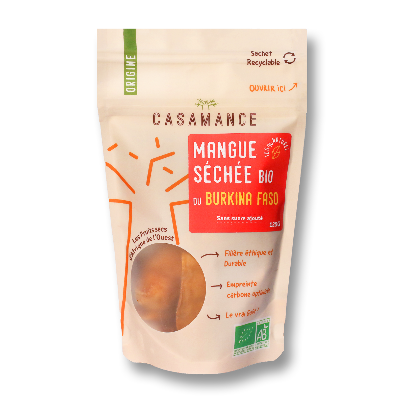 Mangue séchée bio