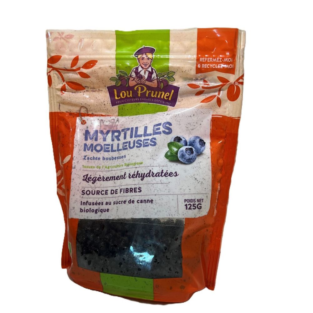 Myrtilles moelleuses bio
