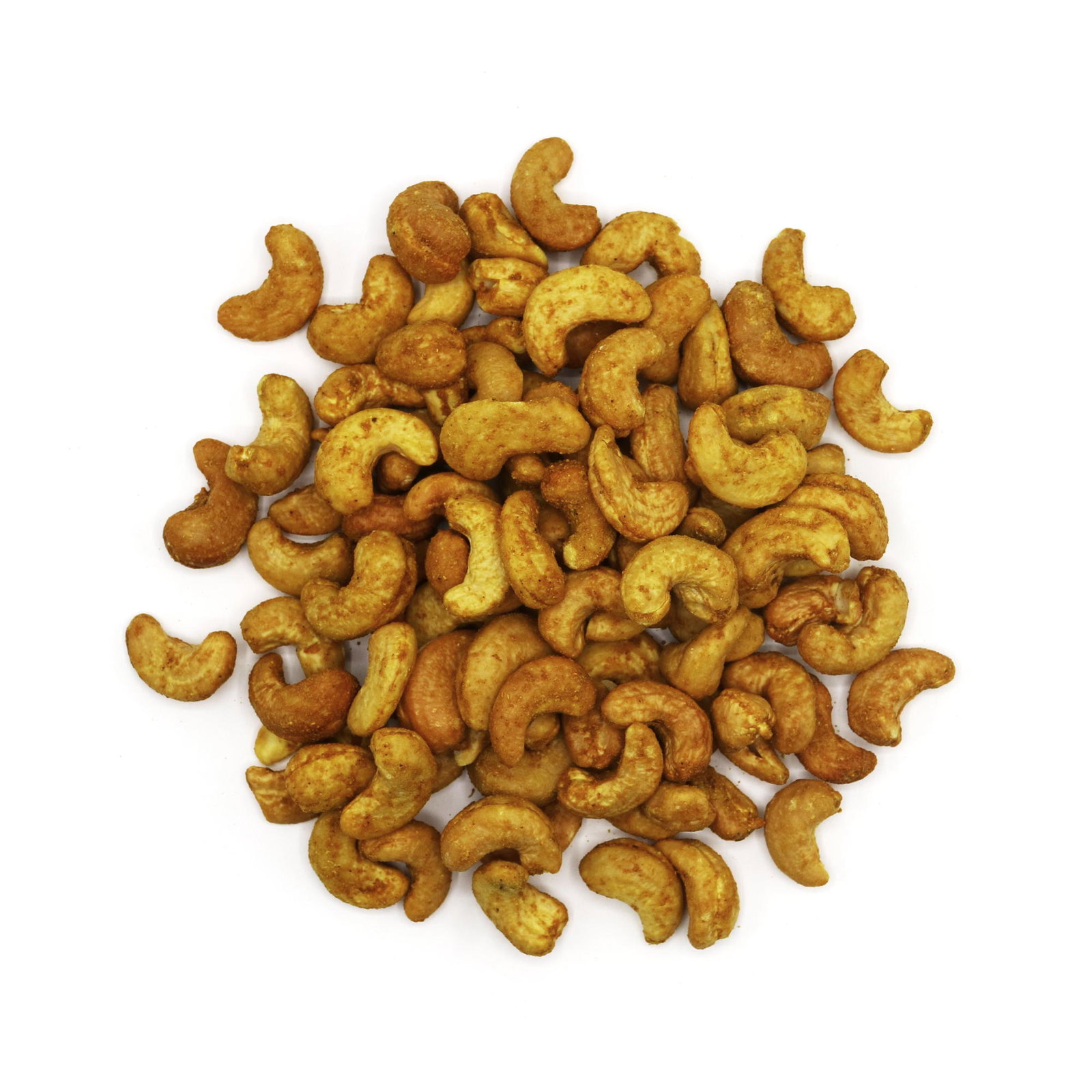 Noix de cajou grillées au curry bio en sachet kraft
