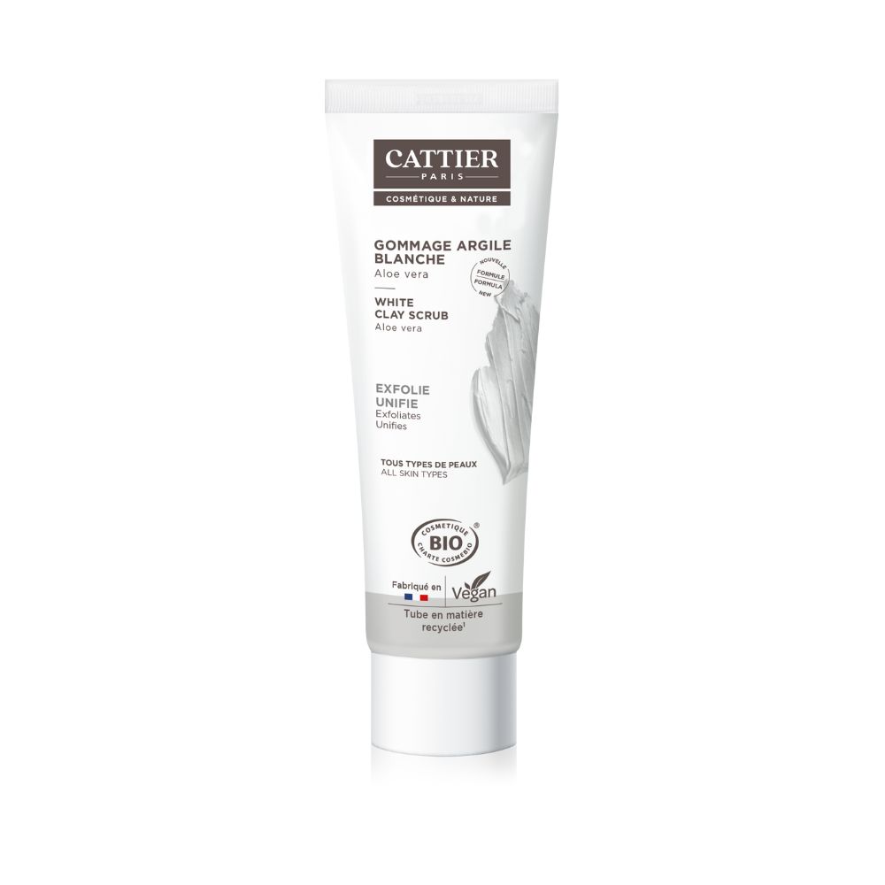 Gommage argile blanche - certifié bio
