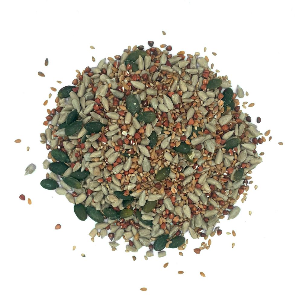 Mix graines pour salade bio en sachet kraft - 250g