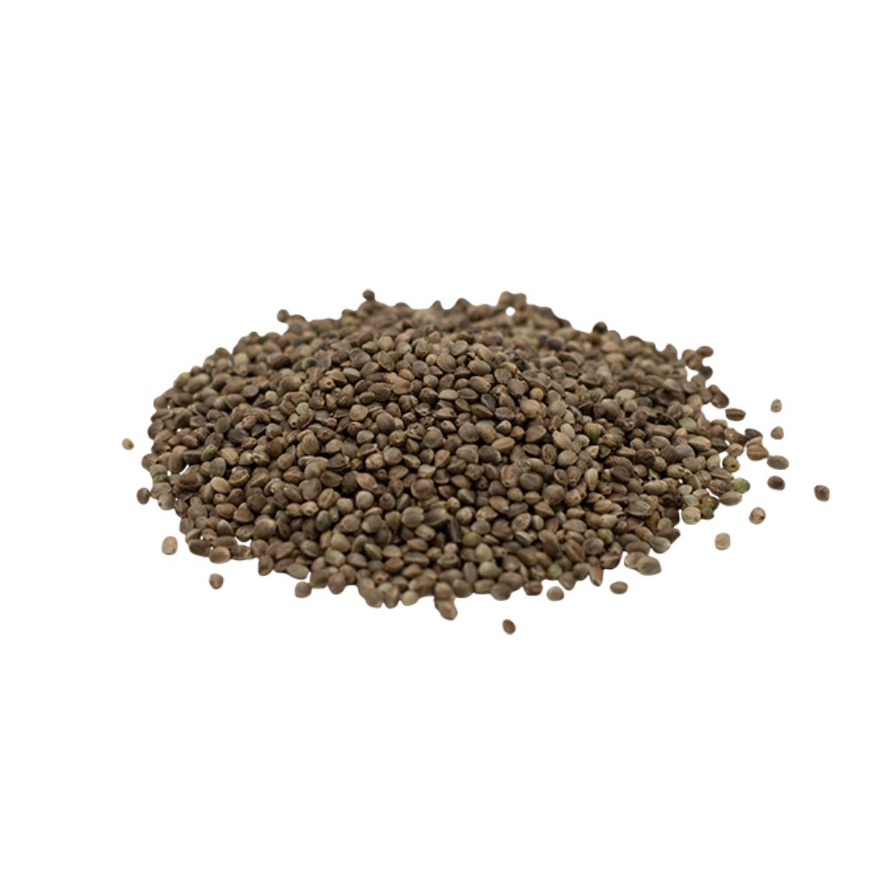 Graines de chanvre entières bio origine France en sachet kraft