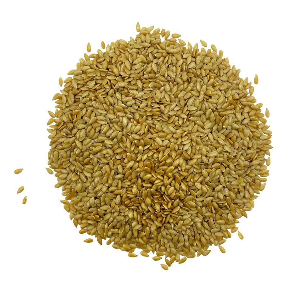 Graines de lin doré bio origine France en sachet kraft