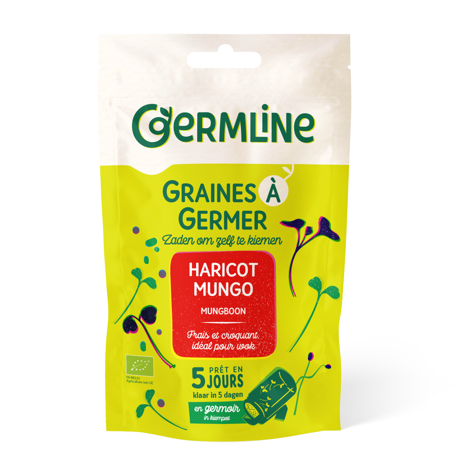 Haricot mungo à germer bio