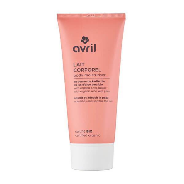 Lait corporel au beurre de karité et aloe vera certifié bio