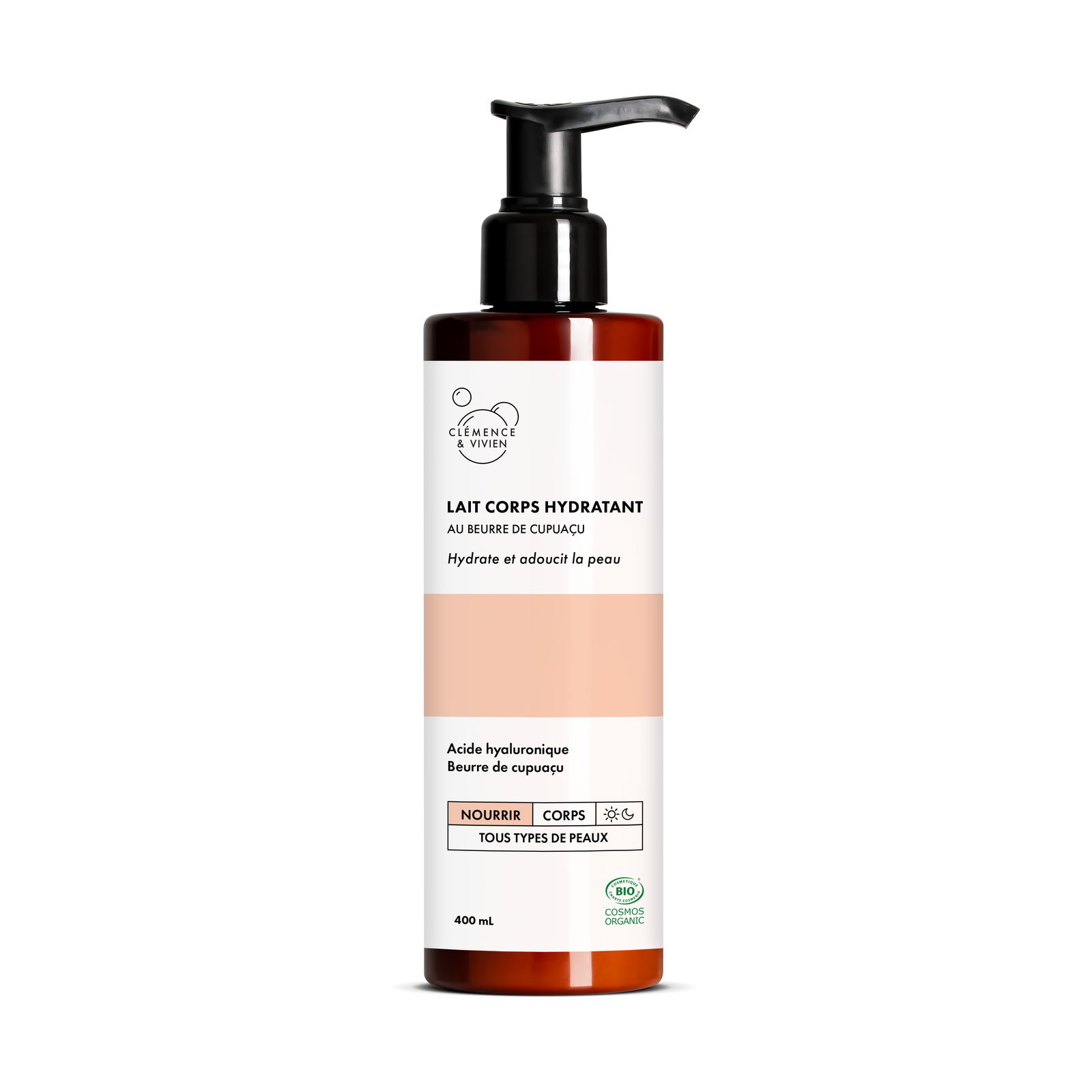 Lait corps hydratant bio