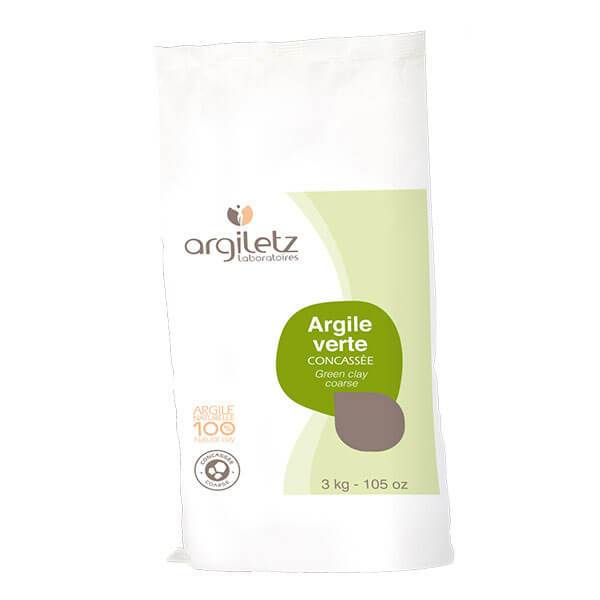 Argile verte concassée