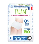 Culottes fuites urinaires - taille L x 8