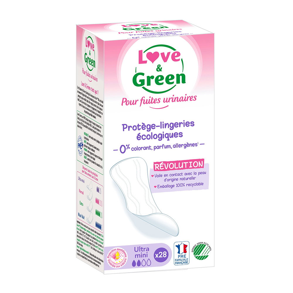 Protège-slips incontinence ultra mini x 28