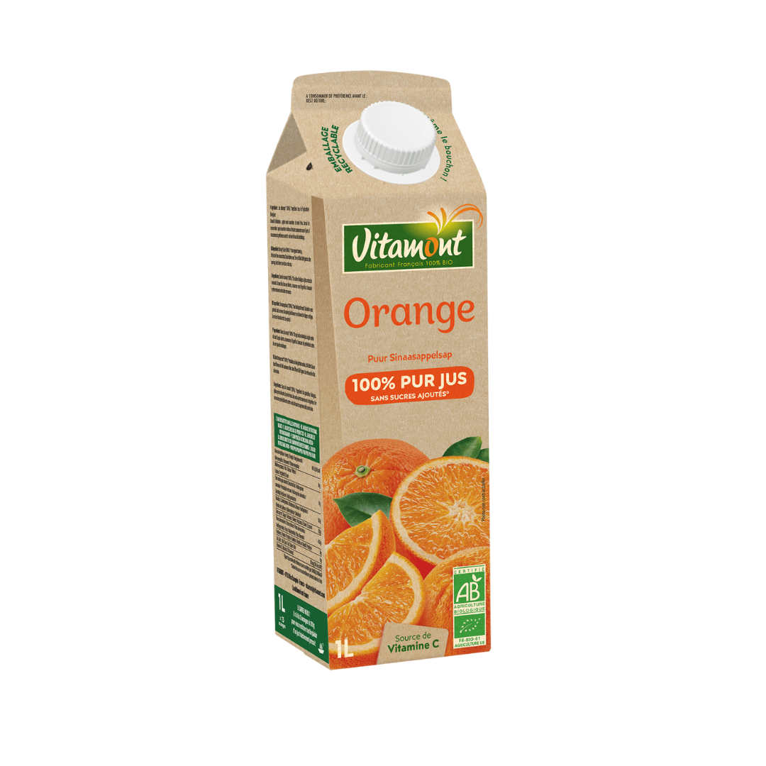 Pur jus d'orange bio