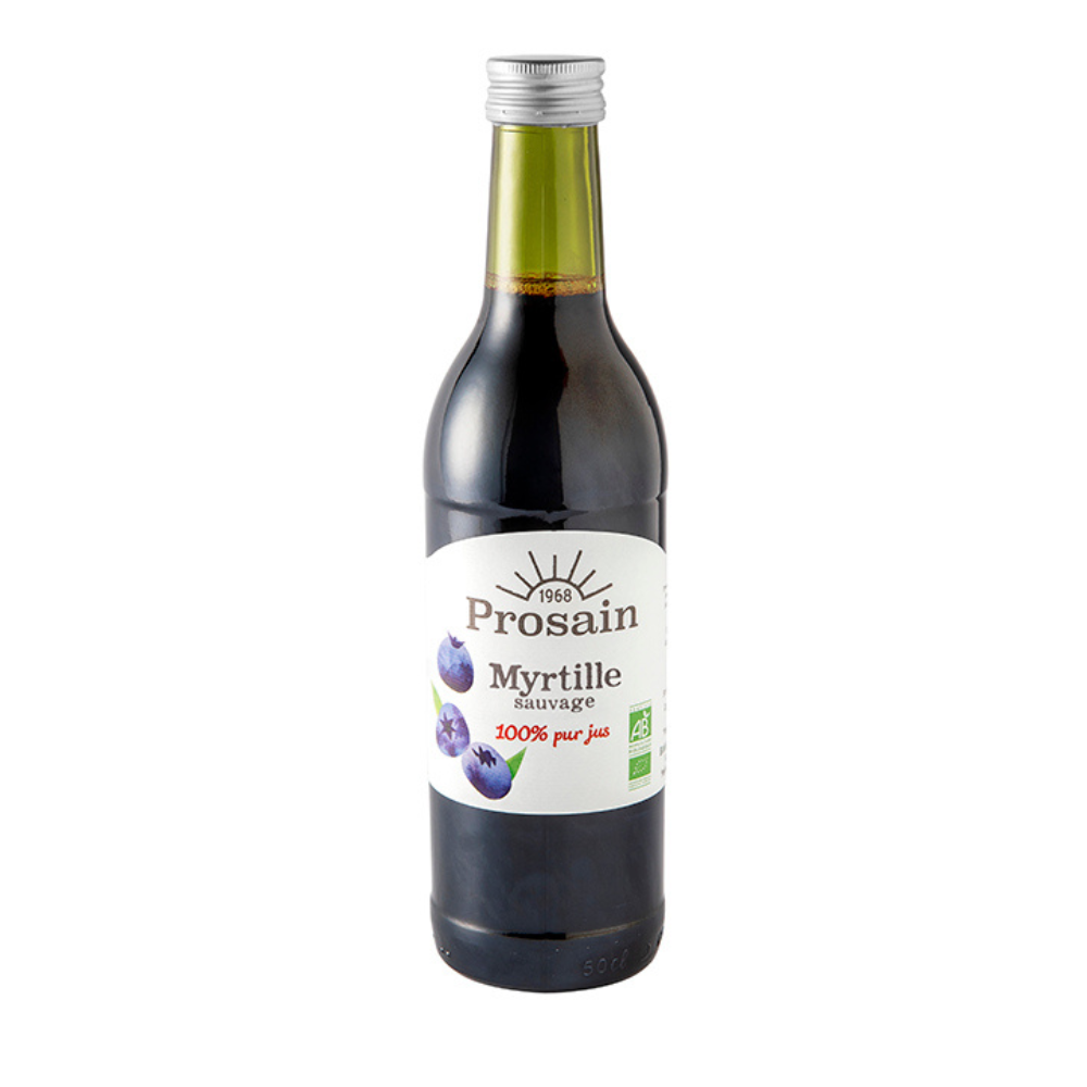 Pur jus de myrtille sauvage bio