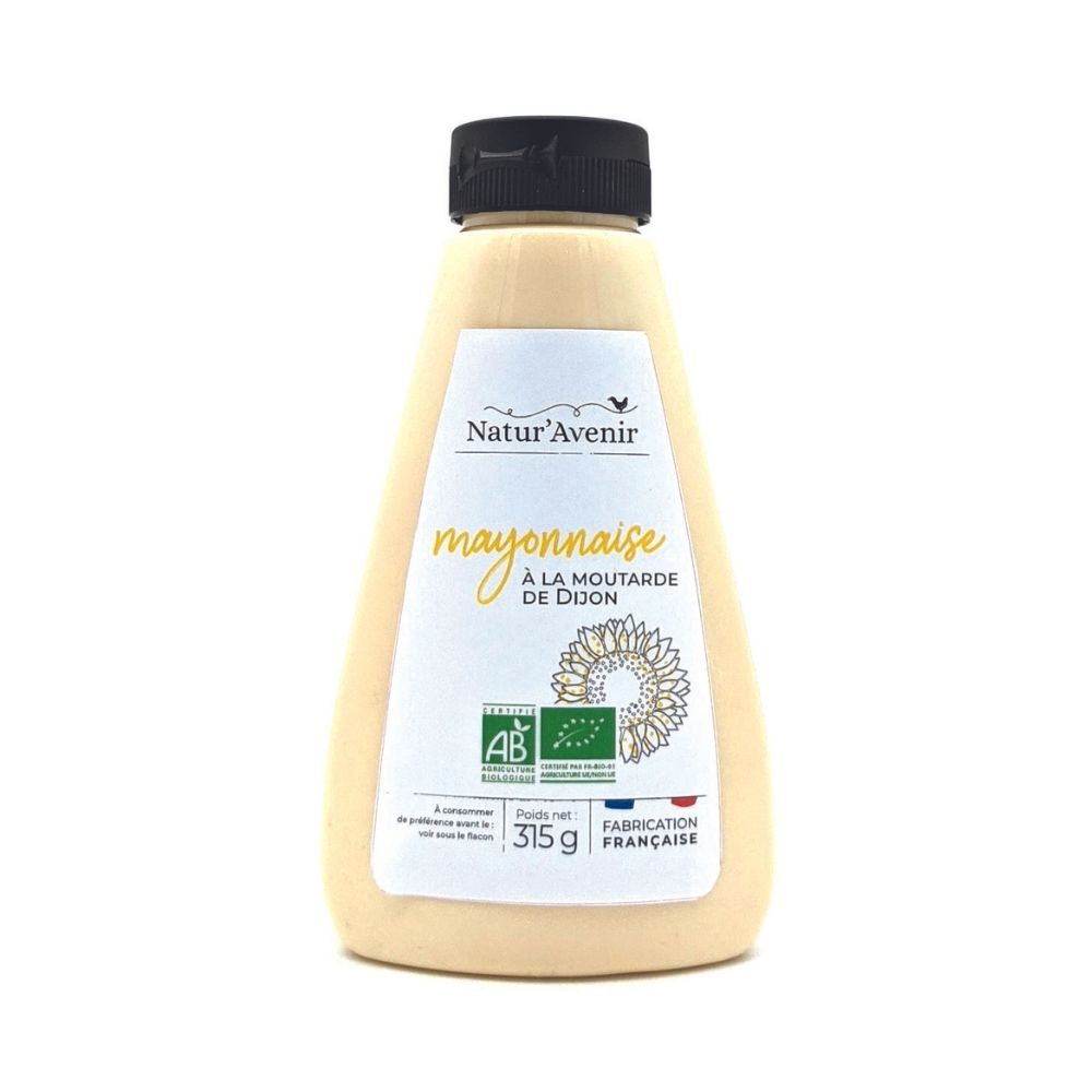 Mayonnaise nature en squeeze bio