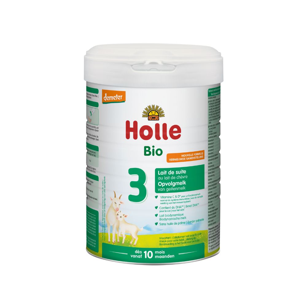 Lait infantile de chèvre 3ème âge (à partir de 10 mois) bio Demeter