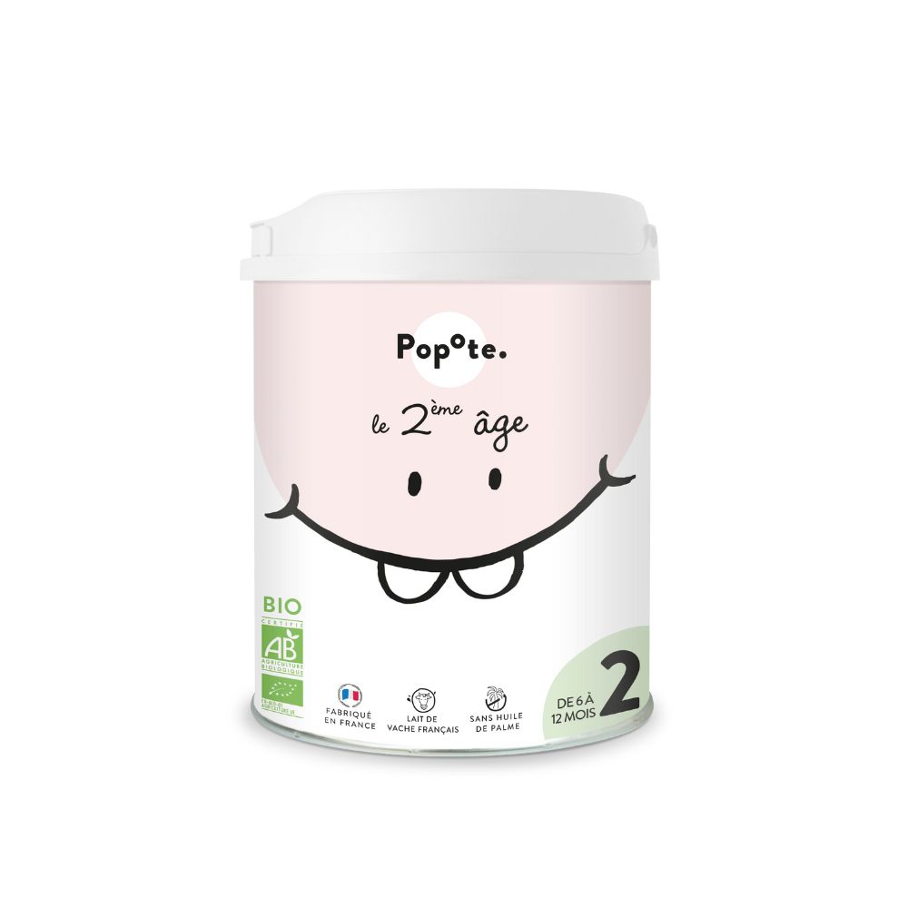 Lait infantile 2ème âge bio - 800g (6 à 12 mois)