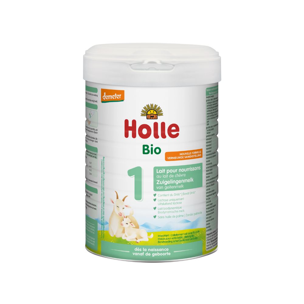 Lait infantile de chèvre nourrisson 1er âge (jusqu'à 6 mois) bio Demeter