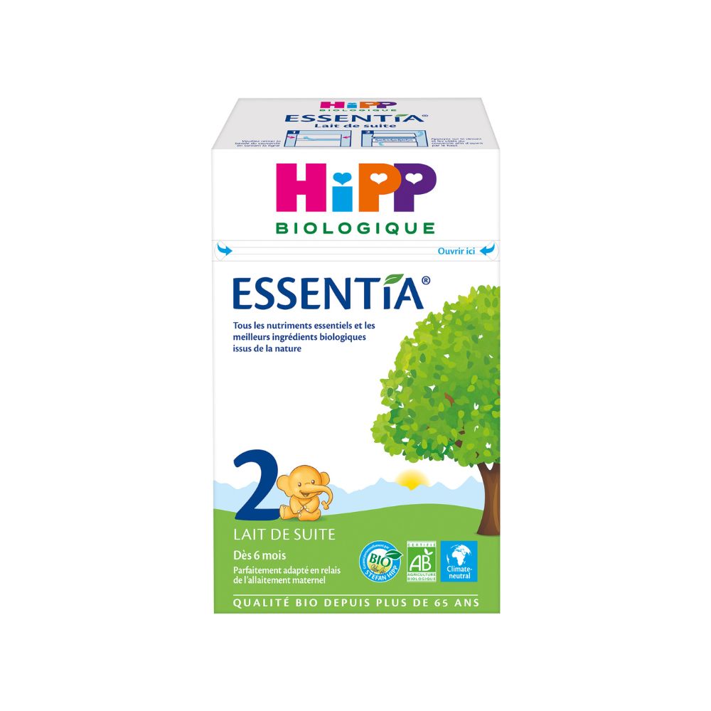 Lait 2 de suite essentia bio -2ème âge (dès 6 mois)