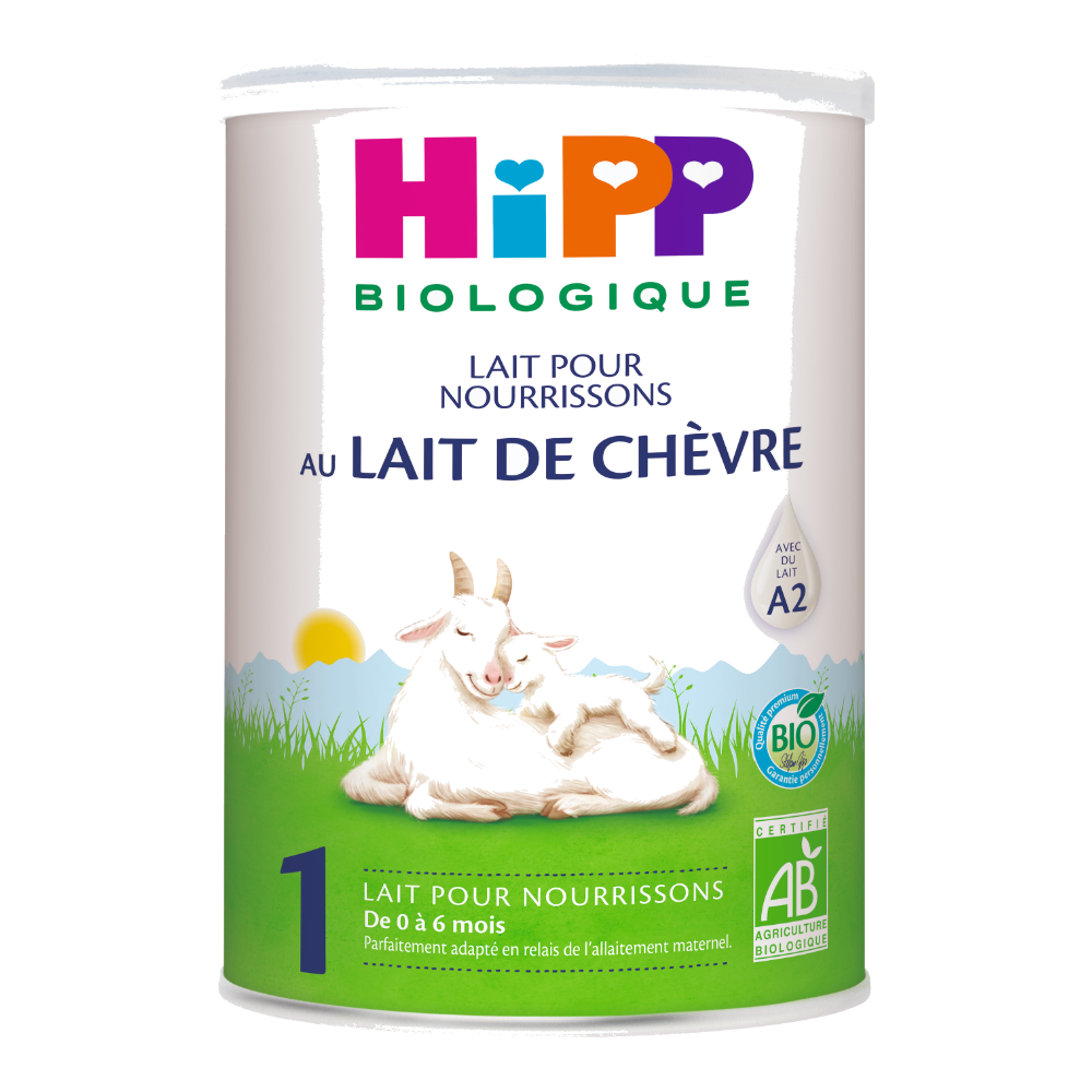 Lait infantile de chèvre - 1er âge (jusqu'à 6 mois) bio