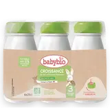 Croissance liquide - formule au lait de vache français - bouteille tétinable - 6x0,25l