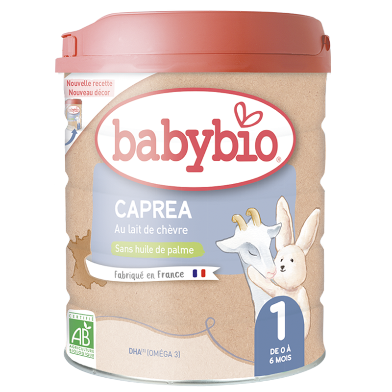Caprea 1 lait de chèvre nourrisson bio (dès la naissance jusqu'à 6 mois)