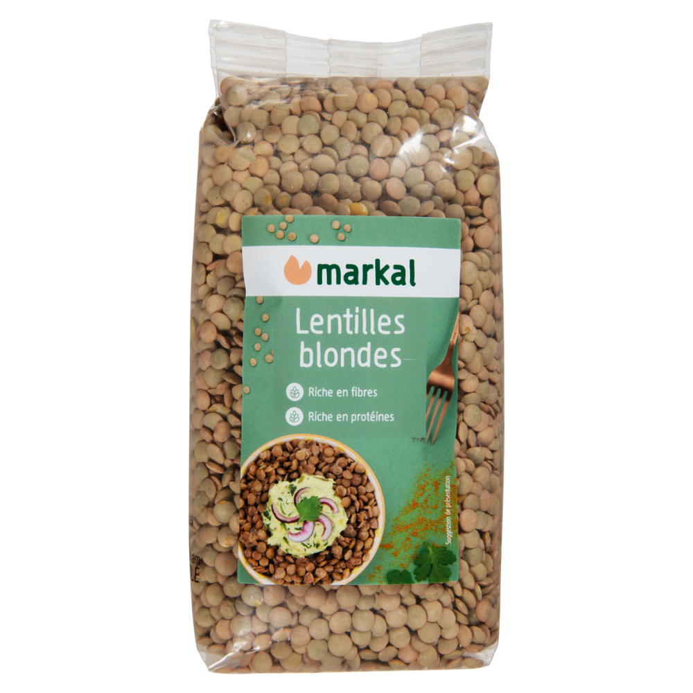 Lentilles blondes bio