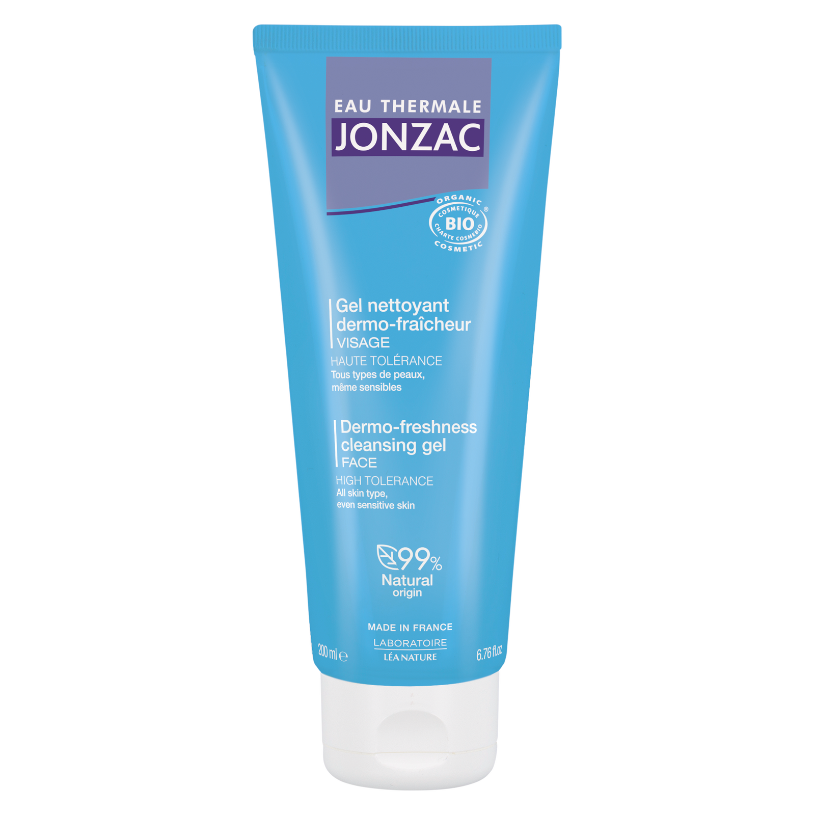 Gel nettoyant dermo-fraîcheur bio