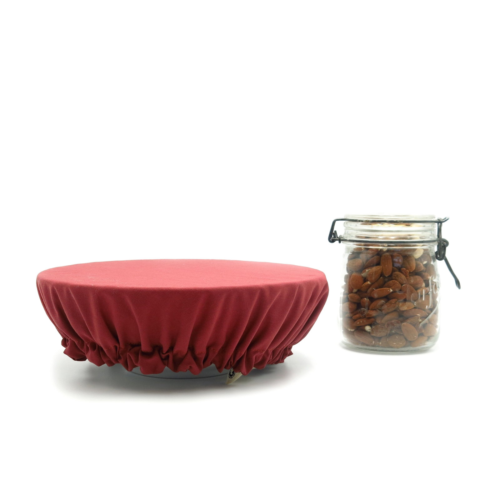 Recouvre-bol – coton bio – L - couleur unie