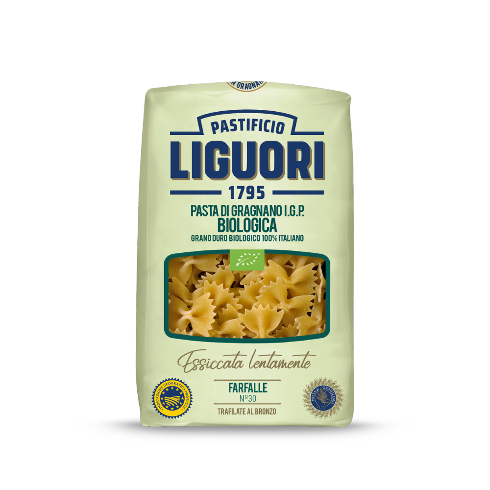 Farfalle di gragnano IGP blanches bio