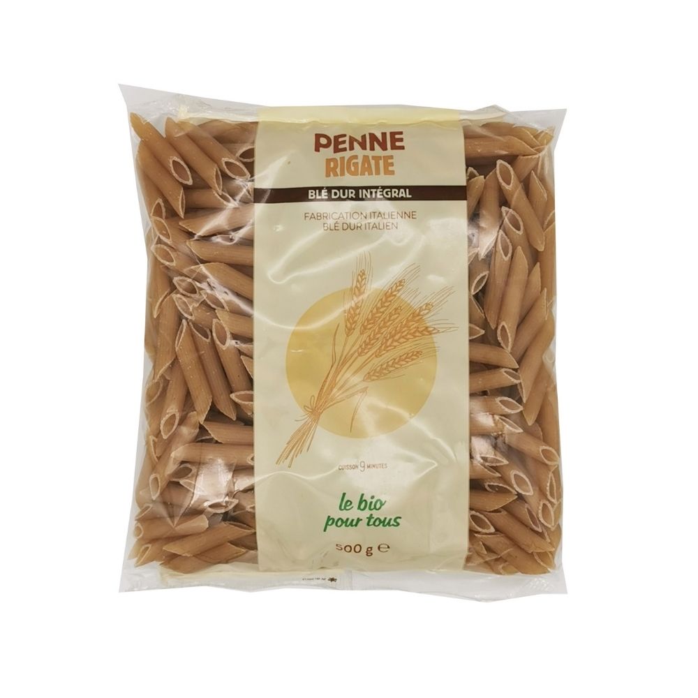 Penne intégrales bio