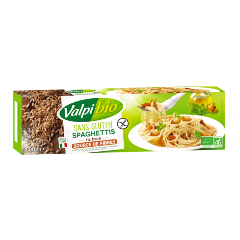 Spaghetti de riz brun bio