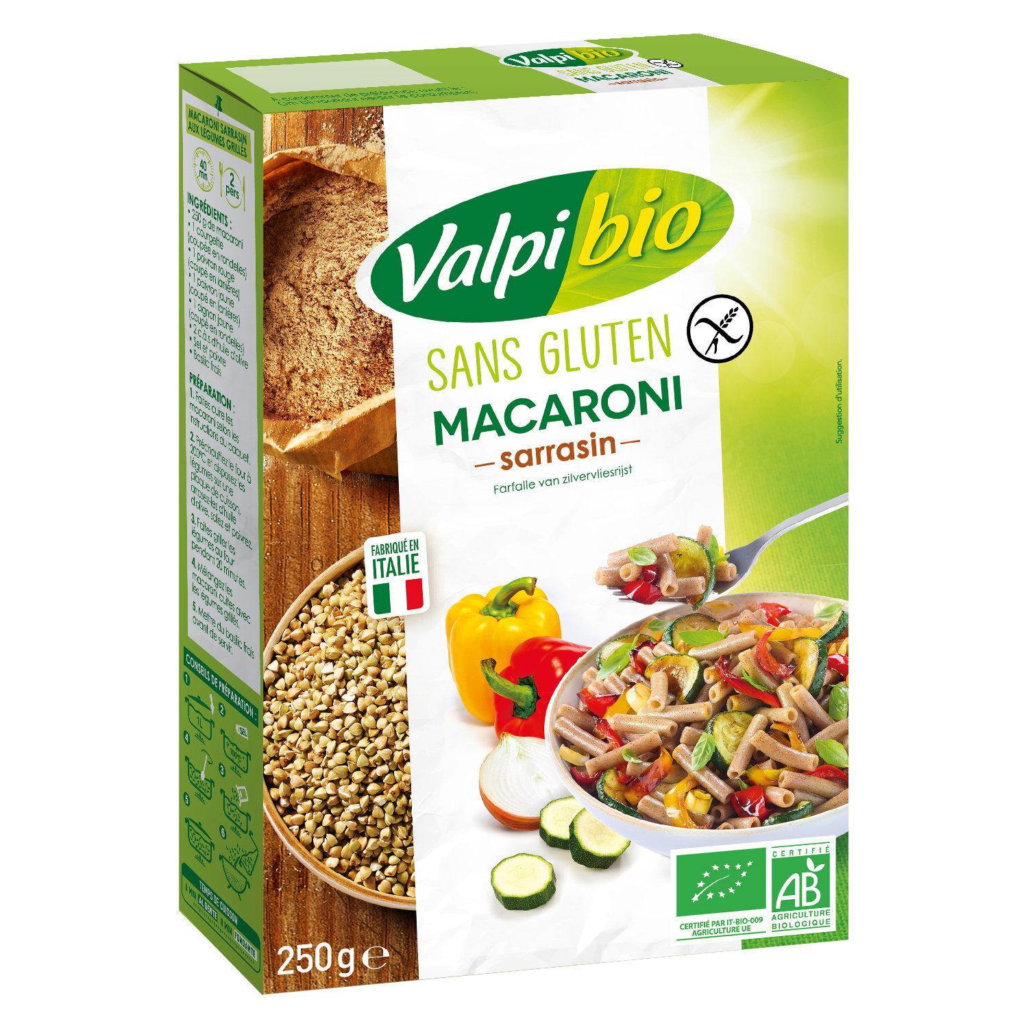 Macaroni sarrasin bio