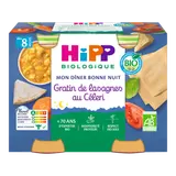 Petits pots soir gratin de lasagnes au céléri bio 2x190g (dès 8 mois)