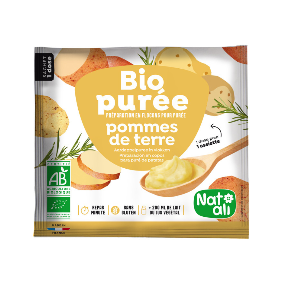 Purée pomme de terre bio