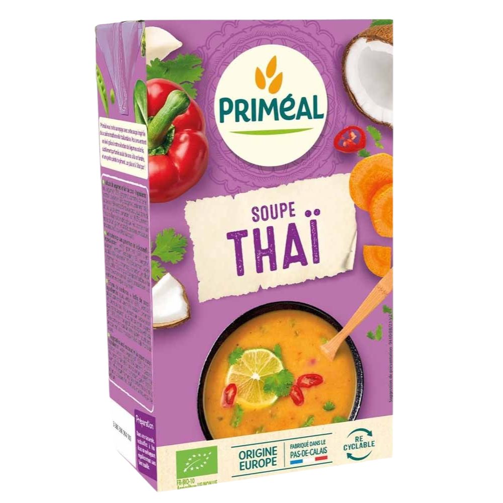 Soupe thai bio