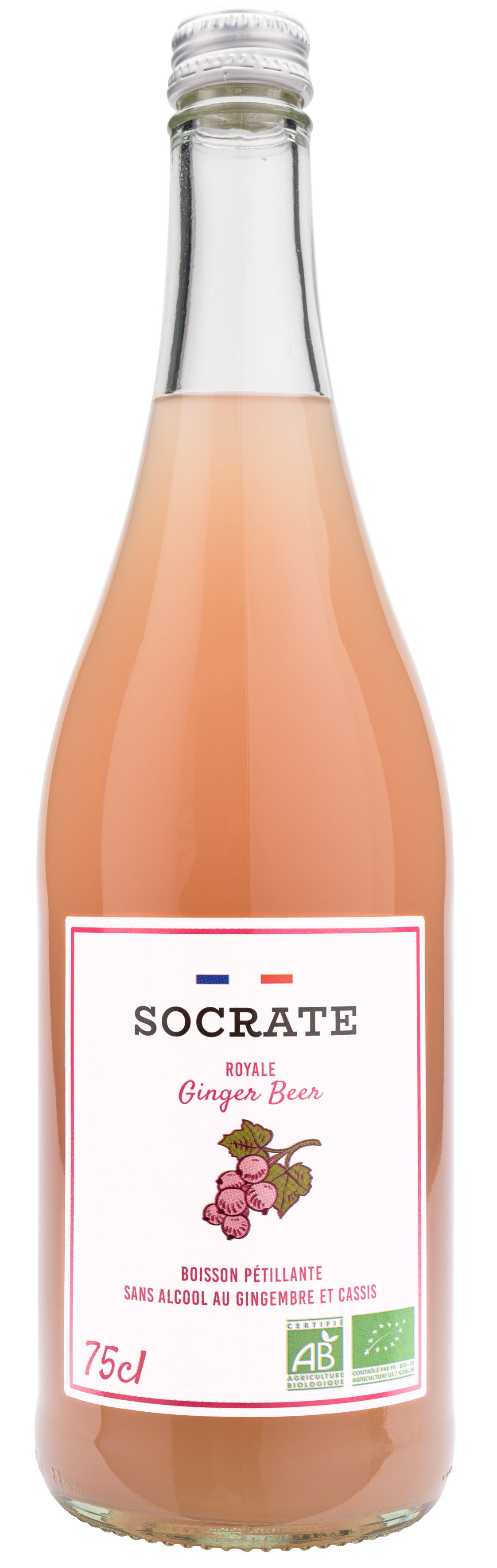 Ginger beer au cassis bio - 75cl