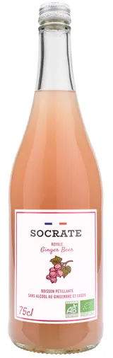 Ginger beer au cassis bio - 75cl