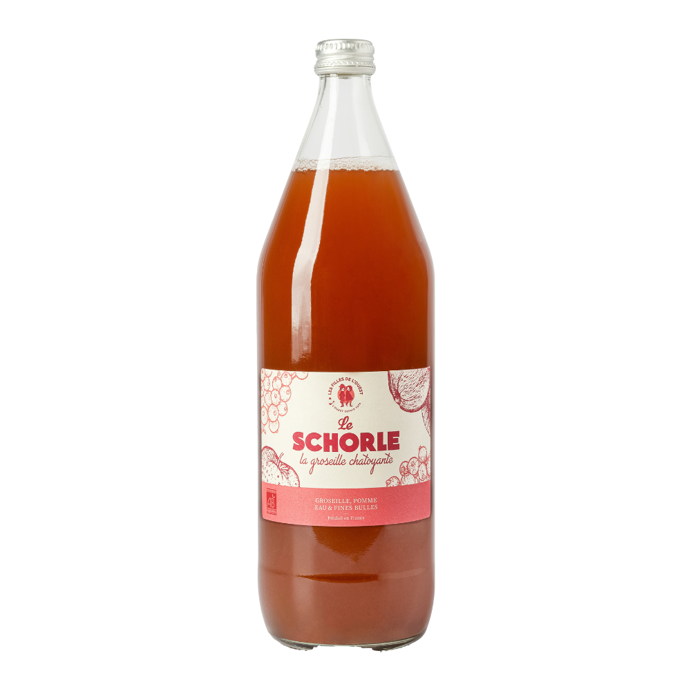 Limonade le Schorle - groseille pomme bio