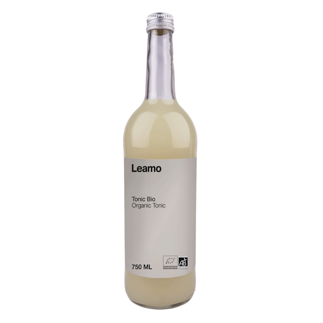 Boisson pétillante tonic citron bio