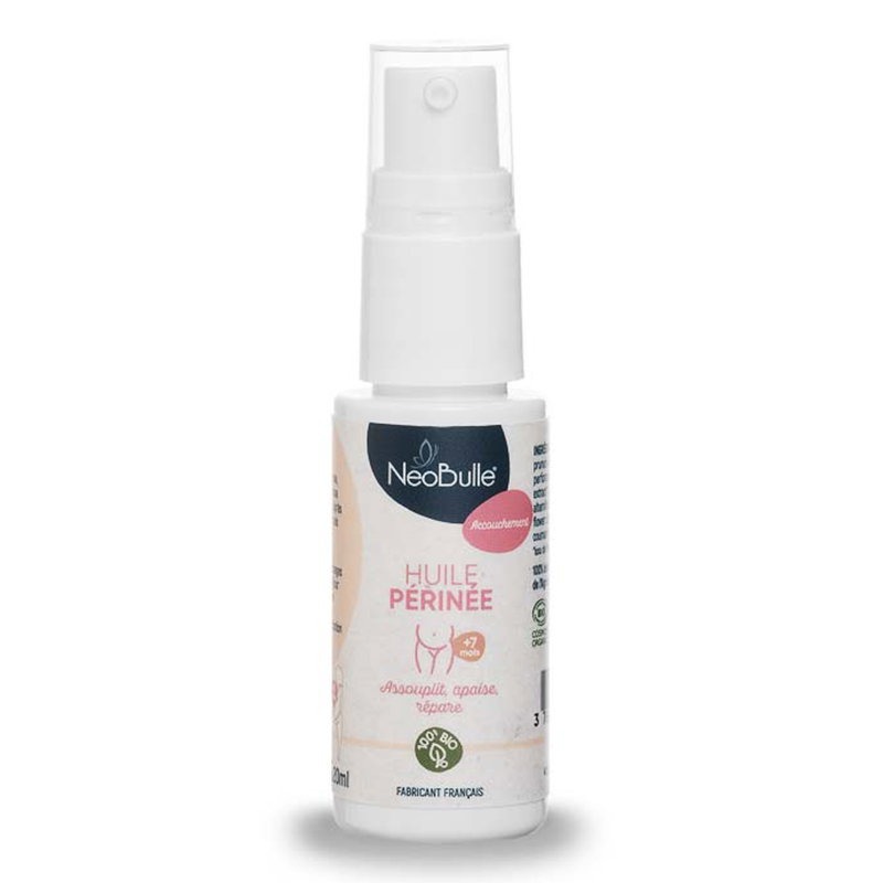 Huile périnée certifiée bio