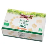 Sucre de canne non raffiné en morceaux bio