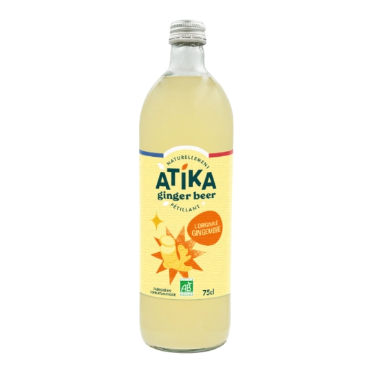 Ginger Beer Originale Pétillante Bio ATIKA