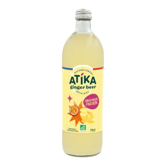 Ginger Beer Passion Pétillant Bio ATIKA