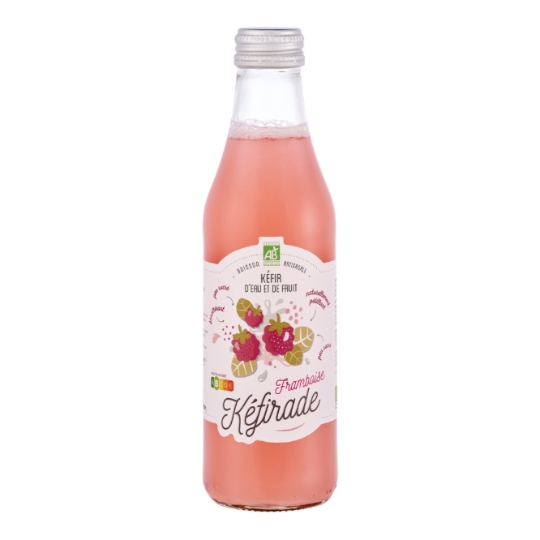 Kéfir Framboise Bio Naturellement Pétillant KEFIRADE