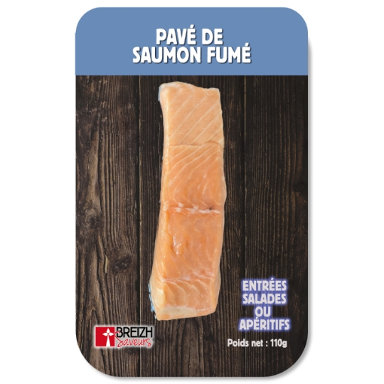 Pavé de Saumon Fumé BREIZH SAVEURS