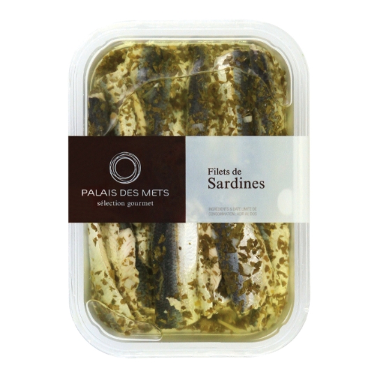 Filets de Sardines Sélection Gourmet PALAIS DES METS