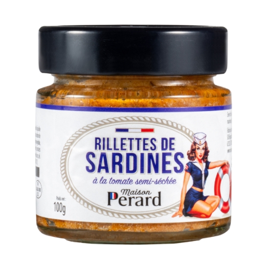 Rillettes de Sardines à la Tomate Semi-Séchée MAISON PERARD
