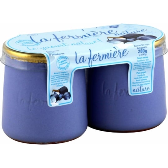 Yaourts Nature nature LA FERMIERE