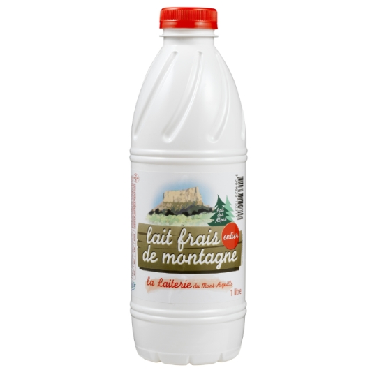 Lait Frais Entier de Montagne LA LAITERIE DU MONT-AIGUILLE