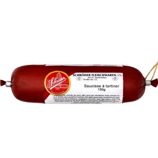 Saucisse à Tartiner SCHRODER