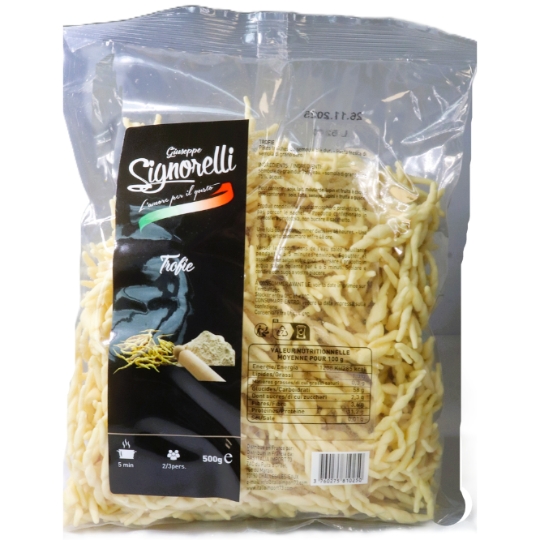 Pâtes Fraîches Trofie à la Semoule de Blé Dur GIUSEPPE SIGNORELLI