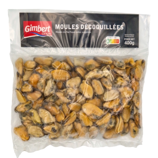 Moules Décoquillées du Pacifique Cuites Surgelées GIMBERT OCEAN